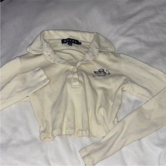 Motel long sleeve embroidered top - Picture 1 of 4